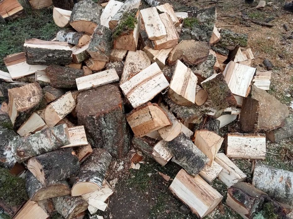 Drewno opałowe opał kominek kominkowe iglaste liściaste