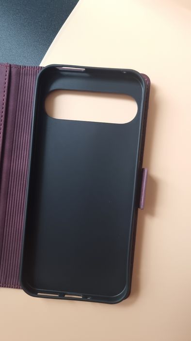 Etui do Google Pixel  9 Pro XL smukły case z KLAPKĄ, portfe