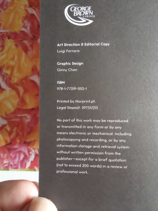 Livro "The Garden of Renova", Nuit Blanche 2014, Toronto