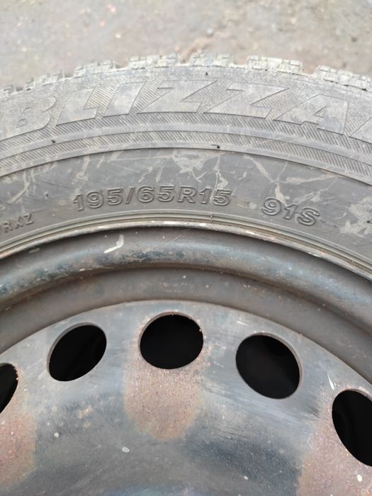 Шины 195/65/15 Bridgestone Blizzak vrx
