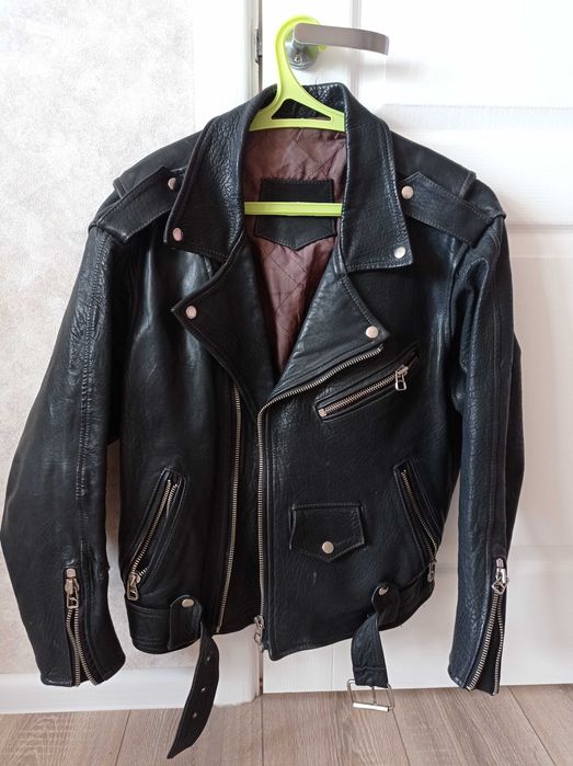 Куртка косуха шкіряна