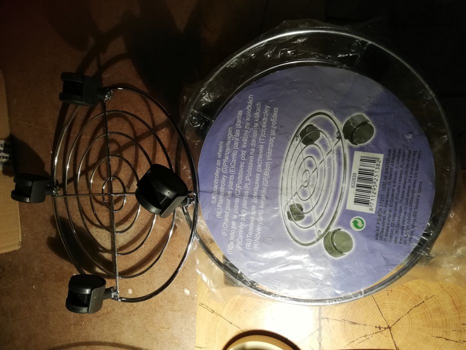 Podstawa pod donice z kółkami koła do kwiatów