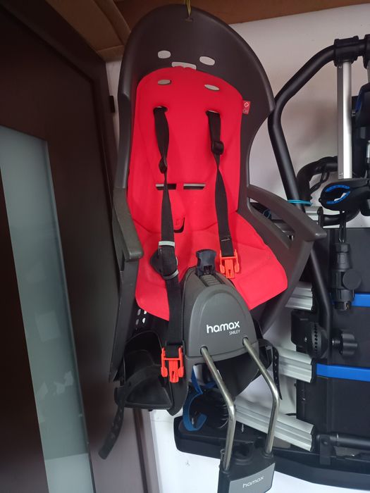 Cadeira transporte de criança na bicicleta