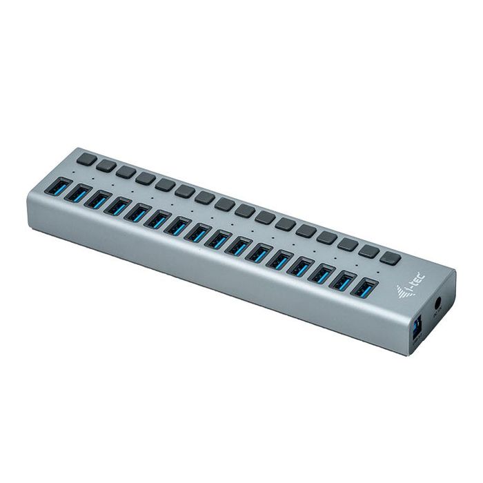 USB-A Charging HUB 16port + Power Adapter 90 W