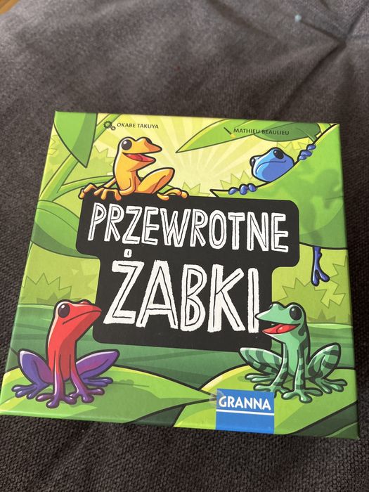 Przewrotne żabki Granna rodzinna gra logiczna 6+