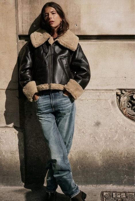 Зимова дублянка Zara