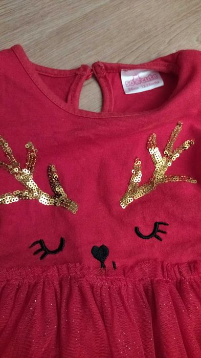 Sukienka świąteczna 86