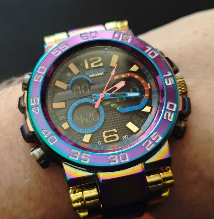 Часы наручные SMAEL PURPLEGOLD продам