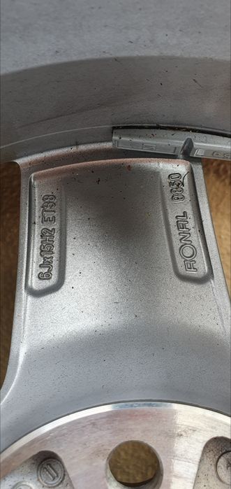 5 Jantes Audi A3 de 15 polegadas