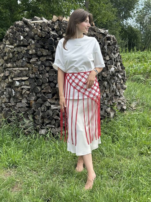 Спідниця-хустка макраме