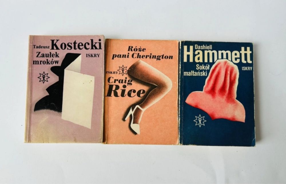 12x kryminał Hammett Chandler Rice Kostecki Aleksandrowicz Kozak
