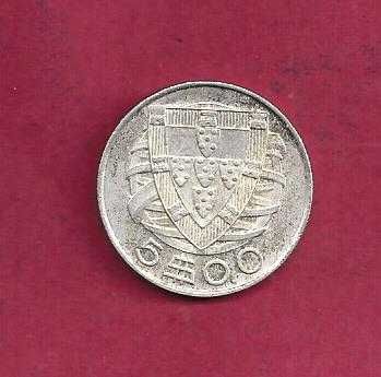 REPUBLICA  5$    Escudos  1942       Prata