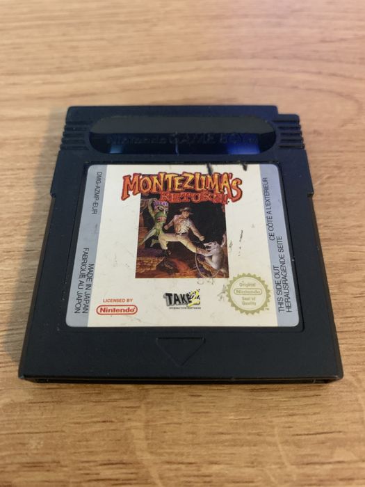 Montezuma’s Return Gameboy Game Boy Nintendo