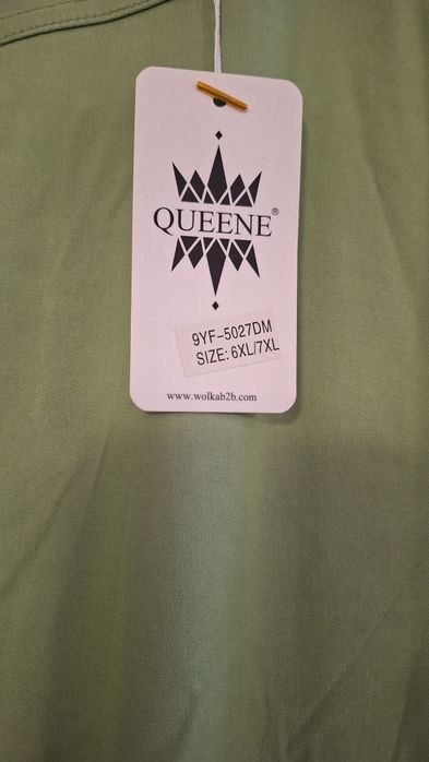 Spodnie 6/7 xl. Mięta. Mocno uciągliwe.