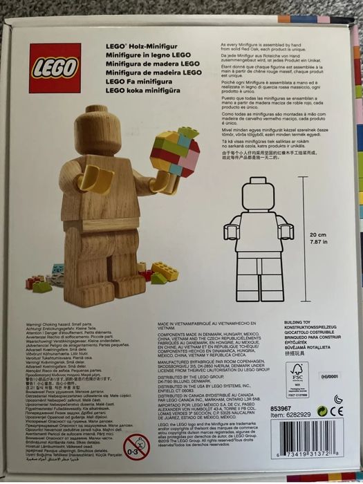 Lego Originals Wooden Minifigure 853967. Selado.