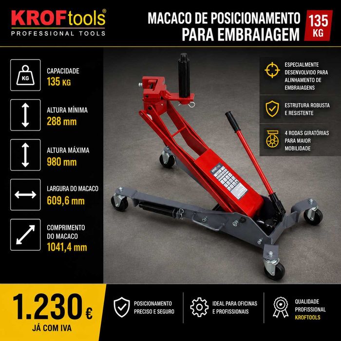 MACACO DE POSICIONAMENTO PARA EMBRAIAGEM 135KG LL29