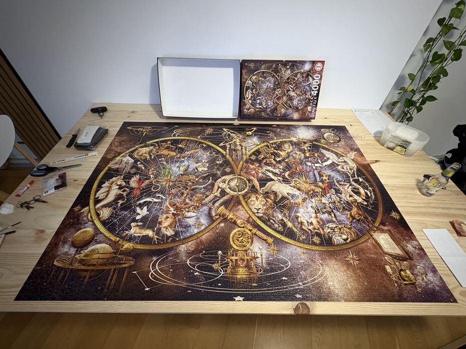 Puzzles de 1000, 1500, 2000 ou 4000 Peças