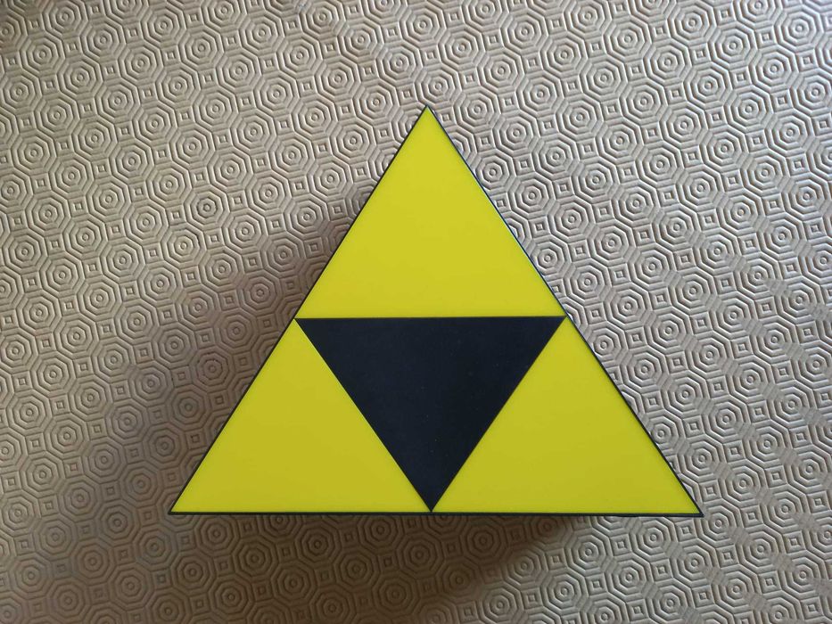 Candeeiro The Legend of Zelda Triforce Paladone