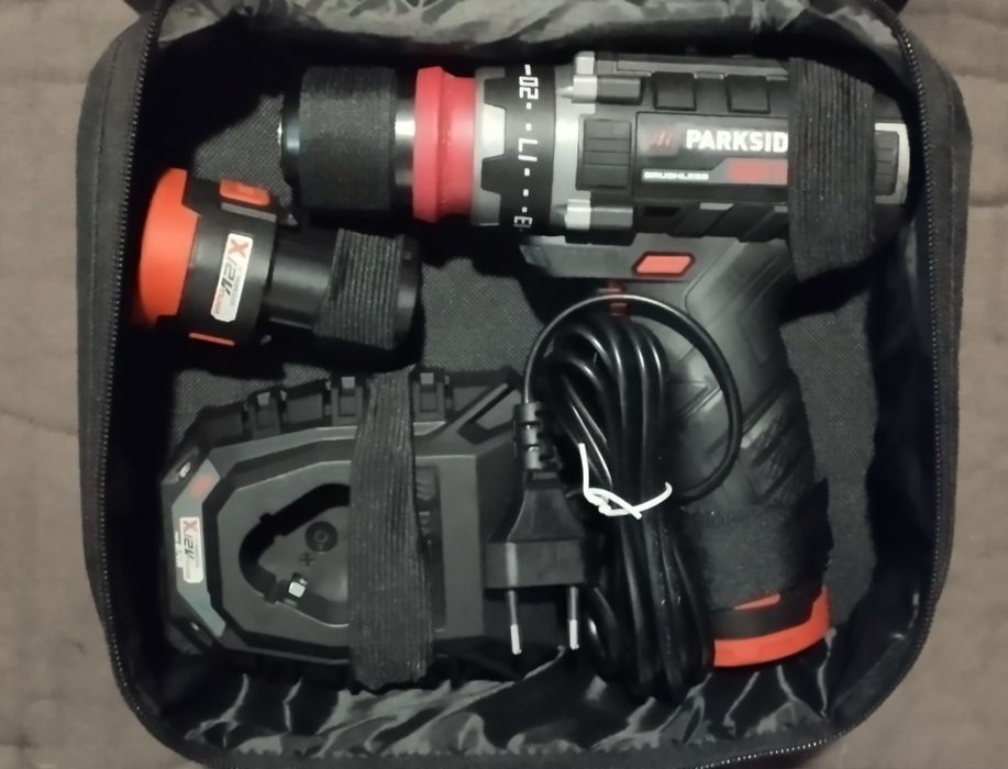 Aparafusadora a bateria Parkside Performance 12V