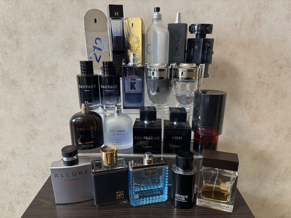 Залишки оригінальних парфумів ароматів