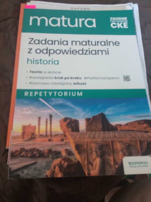 Zadania maturalne z odpowiedziami  historia. Repetytorium