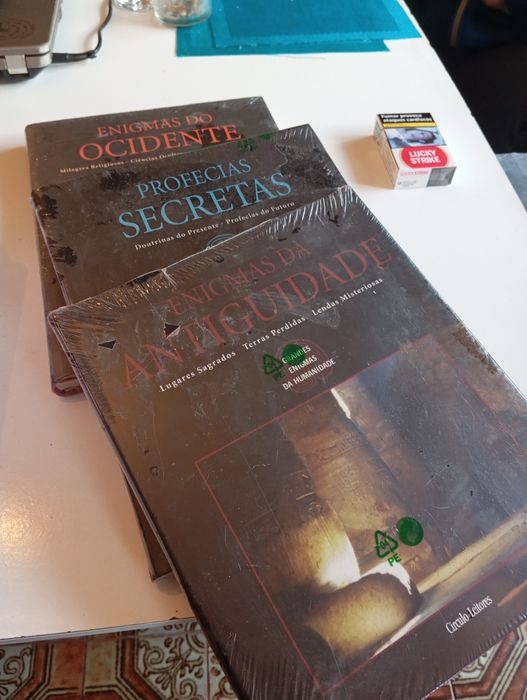 Livro grandes enigmas da antiguidade,profecias secretas e enigmas do o