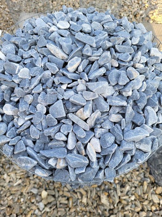 Otoczak BLUE DREAM Ice blue niebieski kamień ogrodowy opaski rabaty donice akwarium