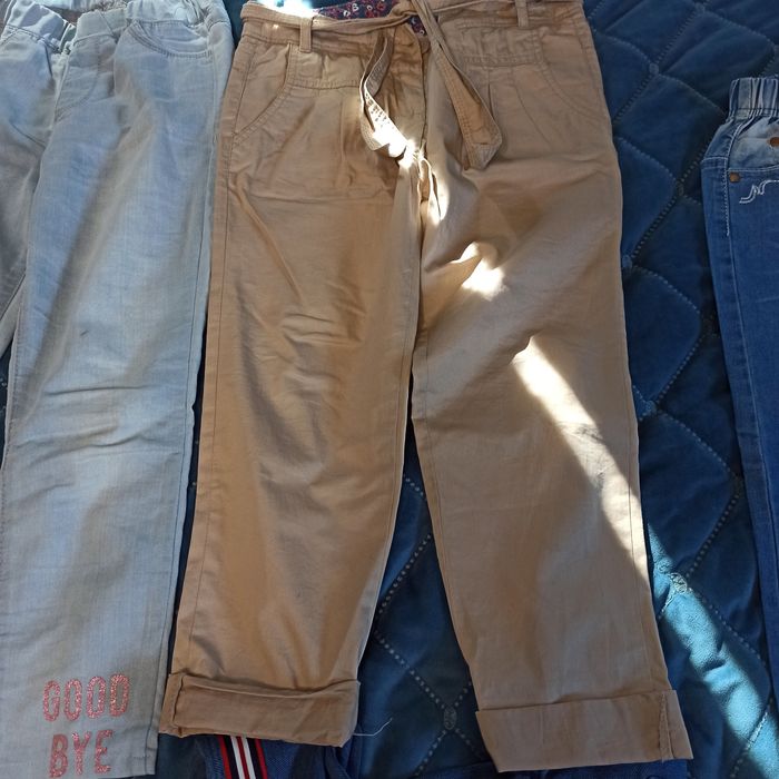 Spodnie dziewczęce 134