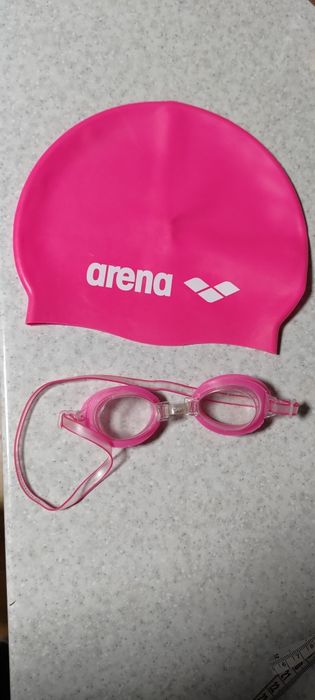 Дитяча Шапочка для плавання до 52 см, окуляри для плавання