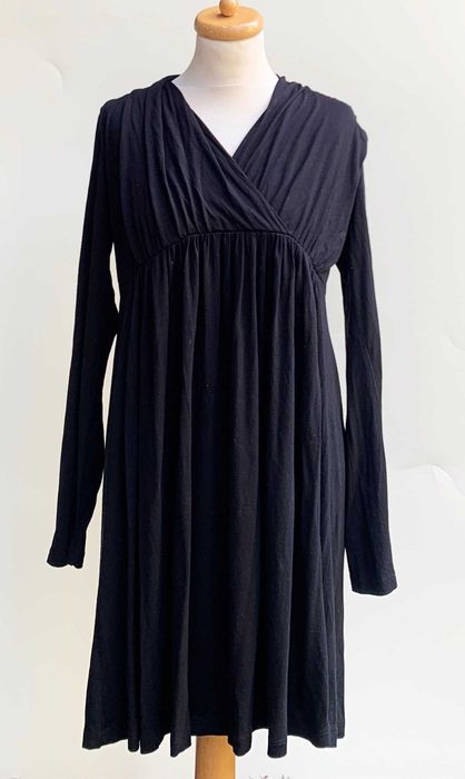 Sukienka H&M Mama Czarna Do Karmienia Ciążowa L 40
