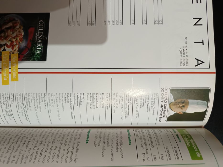 O Melhor da Tele culinária com direção do chefe António Silva