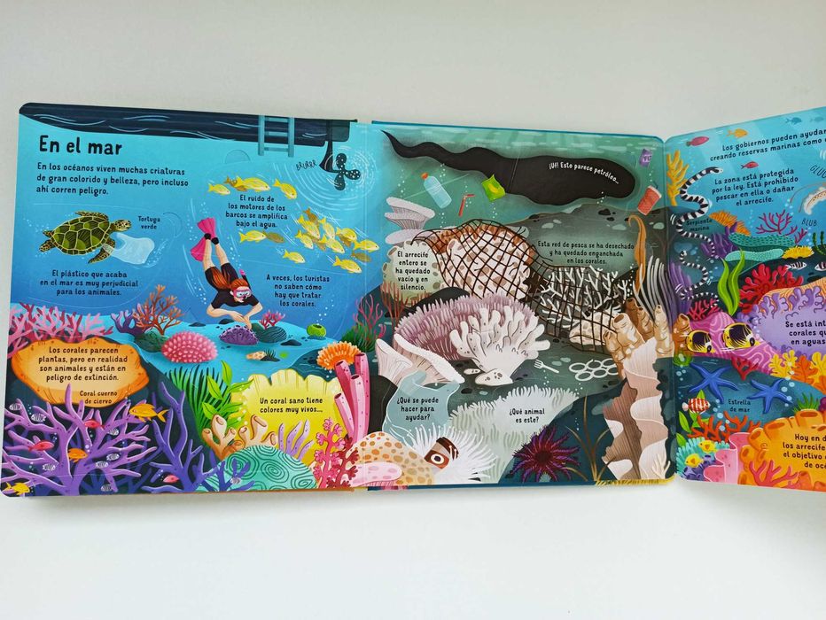Animales en peligro de extinción - Usborne po hiszpańsku