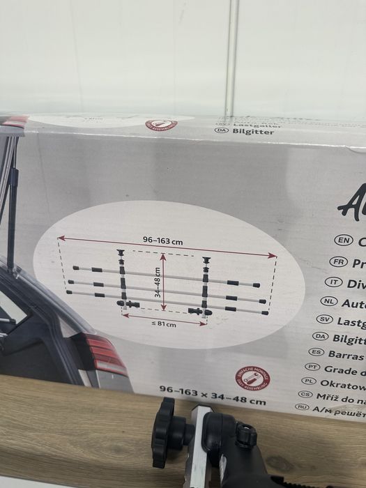 Trixie okratowanie kratka do samochodu ochronna 96-163cm przegroda