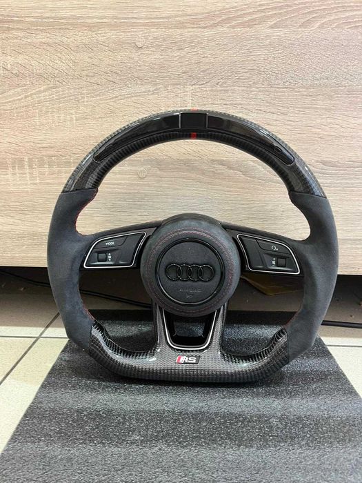 Volante Audi A3 8V A4 B8 TT 8J Q3 Q5 (S-Line / RS) Estilo R8