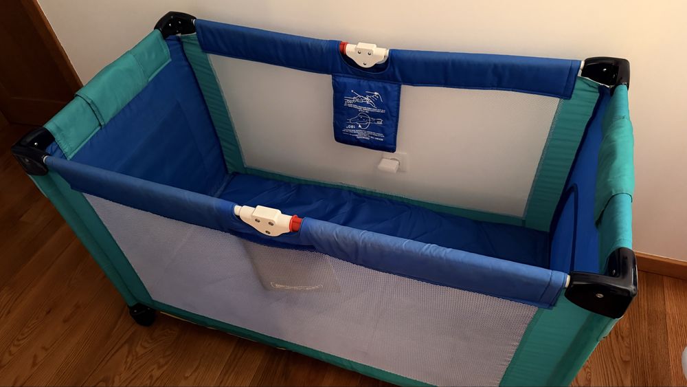 Cama parque de bebe com colchao