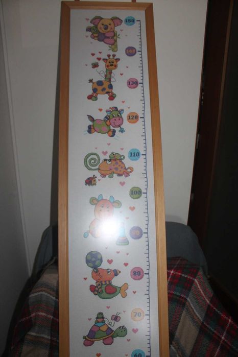 Quadro em bordado - infantil