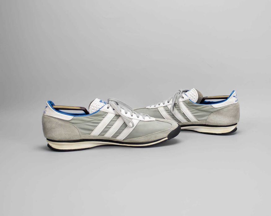 Крутые замшевые кроссовки Adidas SL72.46 размер
