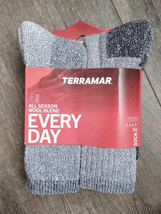 1-4шт Теплые Термо носки  влагоот-е мерино Merrell и др USA 36-48
