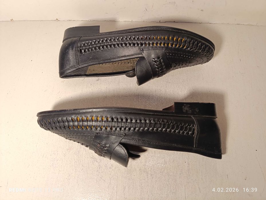 mokasyny skórzane męskie Krisbut