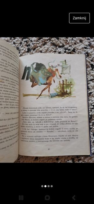 Rogaś z doliny roztoki Maria Kownacka vinatge prl