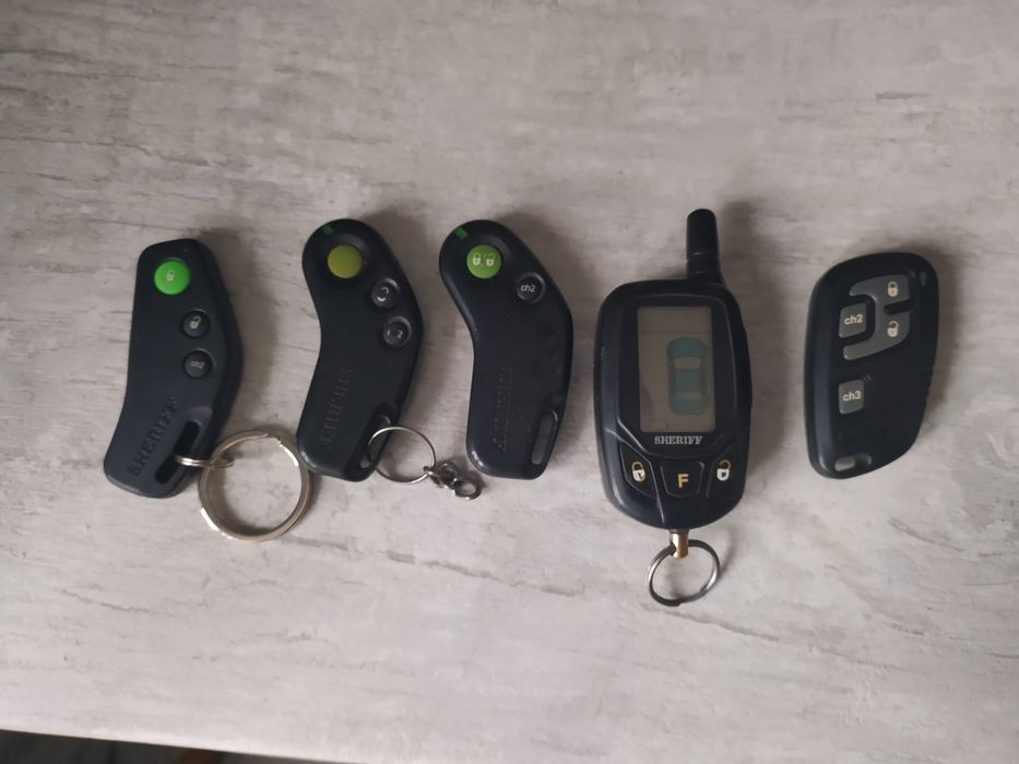 Брелки сигнализацыи