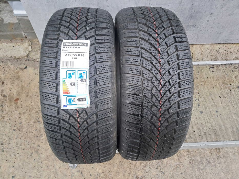 Резина зимова, НОВА, 215/55 R16 Bridgestone Blizzak LM005 (арт. 12193)