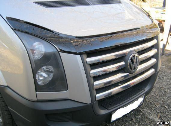 Хром накладки на решетку крафтер (Volkswagen Crafter) 06-12/12-17/ 17+