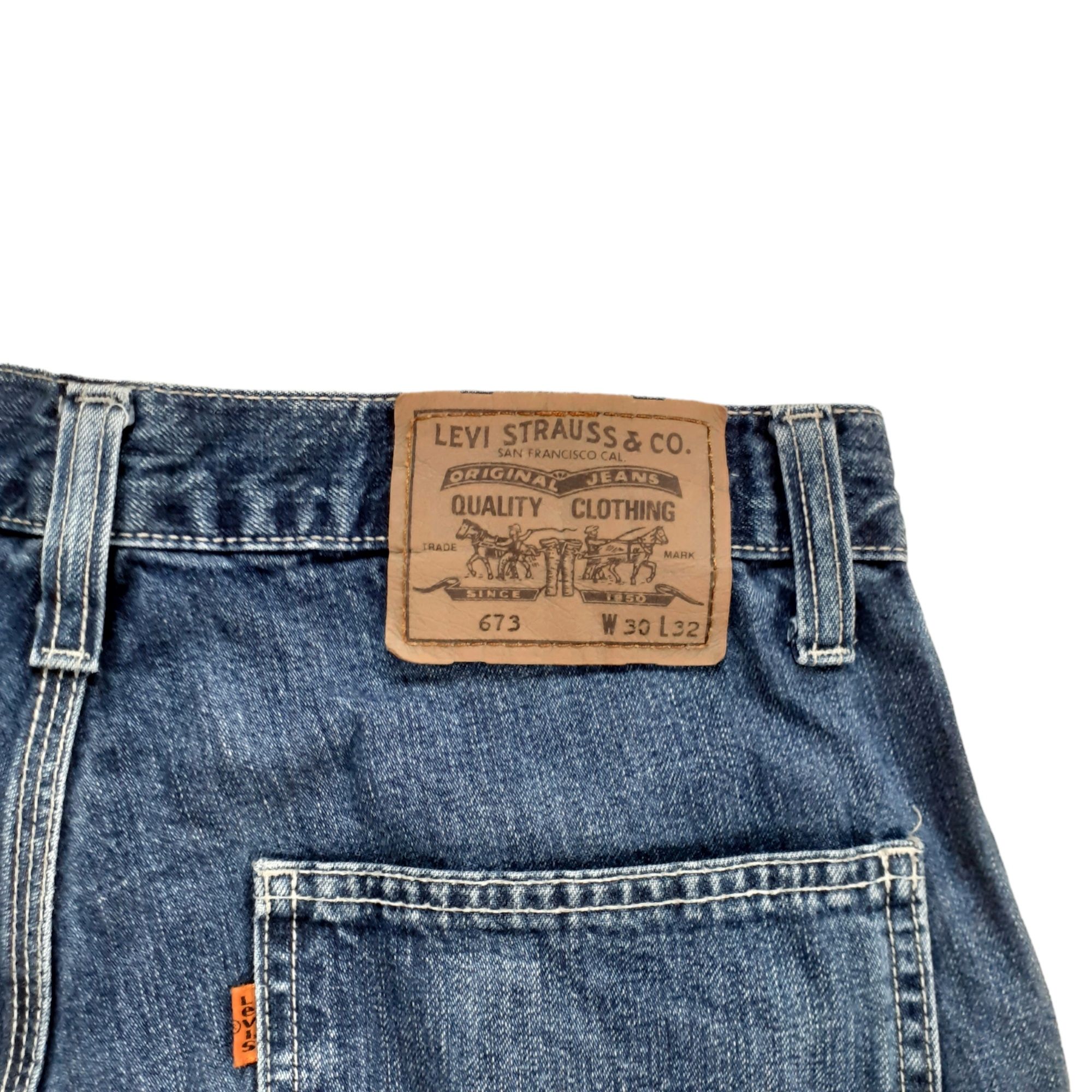 Levi s 673 orange tab carpenter jeans Kwidzyn OLX.pl