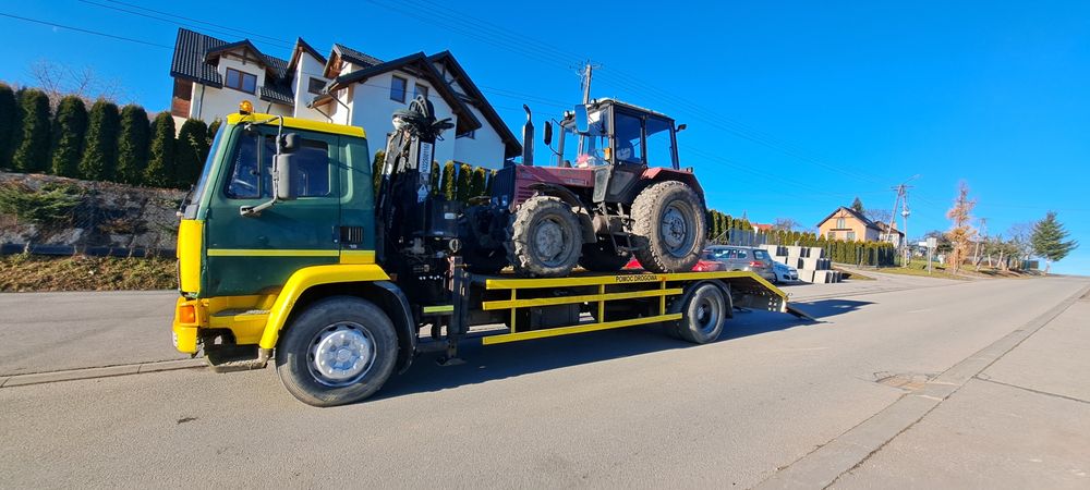 Transport maszyn traktorów koparek inne, usługi hds4.5t pomoc drogowa