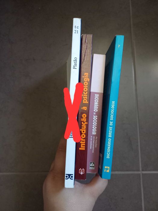 Livros de Psicologia, Sociologia e Filosofia