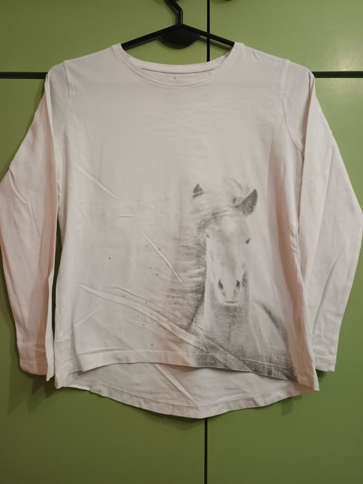 Biała bluzka roz.140