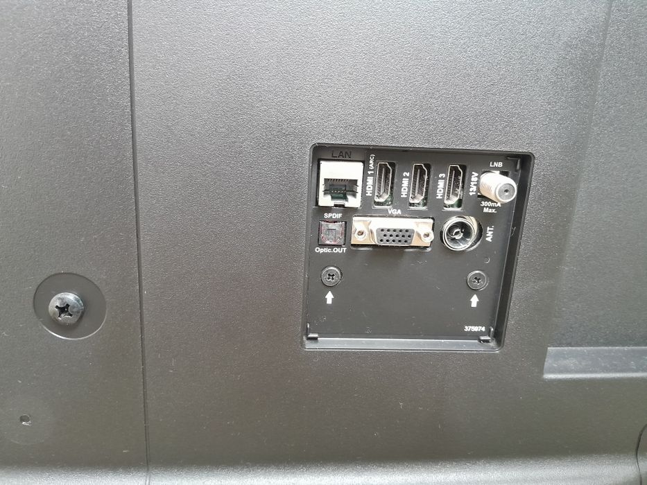 Televisão danificada  JVC