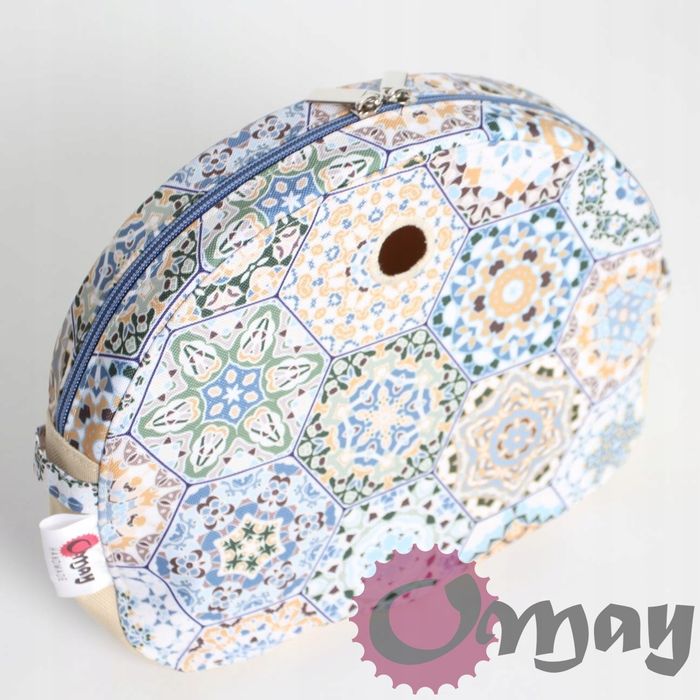 organizer OBAG MOON LIGHT kafelki biszkoptowe niebieski OMAY