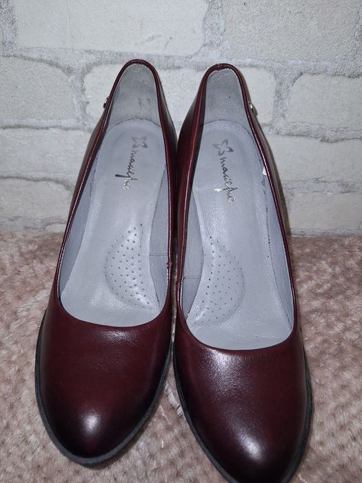 Buty skórzane Maciejka